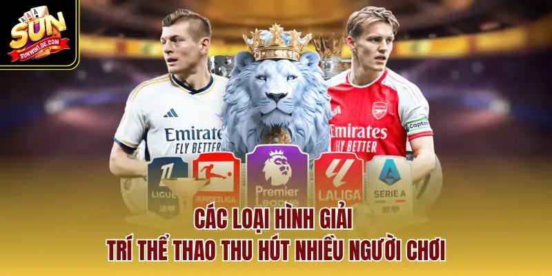 Các loại hình giải trí thể thao thu hút nhiều người chơi